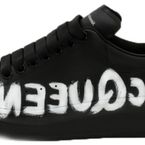 ALEXANDER MCQ. GRAFFITI BLACK